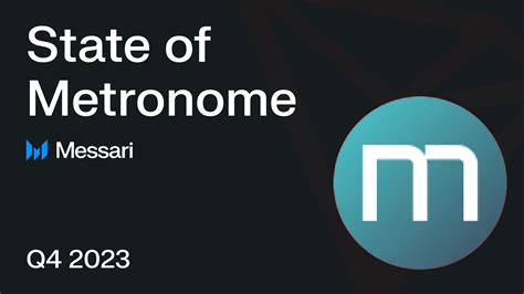 State of Metronome Q4'23 .